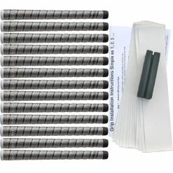 Winn Grips Winn Dri-Tac Wrap Gray 13-pc Grip Kit -Golf Accessories Sales Store 7DTWR DG Pack X min