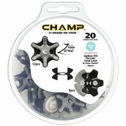 Champ Spikes Champ Zarma Tour-UA RST / Under Armour Golf Spikes - Slim Lok