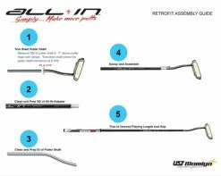 UST Golf UST Mamiya ALL-IN Putter Shafts -Golf Accessories Sales Store GU ALLINP X2 min