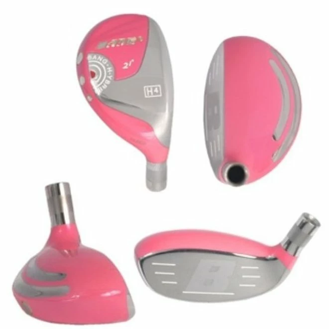 BangGolf Bang Golf Bang-O-Matic Maraging Hybrid Head Pink 3 BangGolf Bang Golf Bang-O-Matic Maraging Hybrid Head Pink