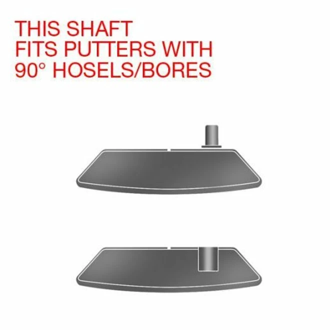 Apollo Golf Apollo Triple Bend Putter Shaft 35" 4 Apollo Golf Apollo Triple Bend Putter Shaft 35" - Image 2