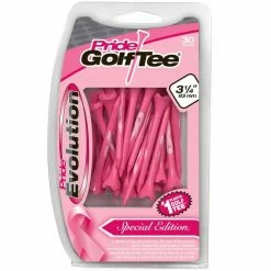Pride Golf Tees Pride Evolution Breast Cancer Awareness Plastic Golf Tees - 30 Pack -Golf Accessories Sales Store SSEVBCA3143013 XL min 01