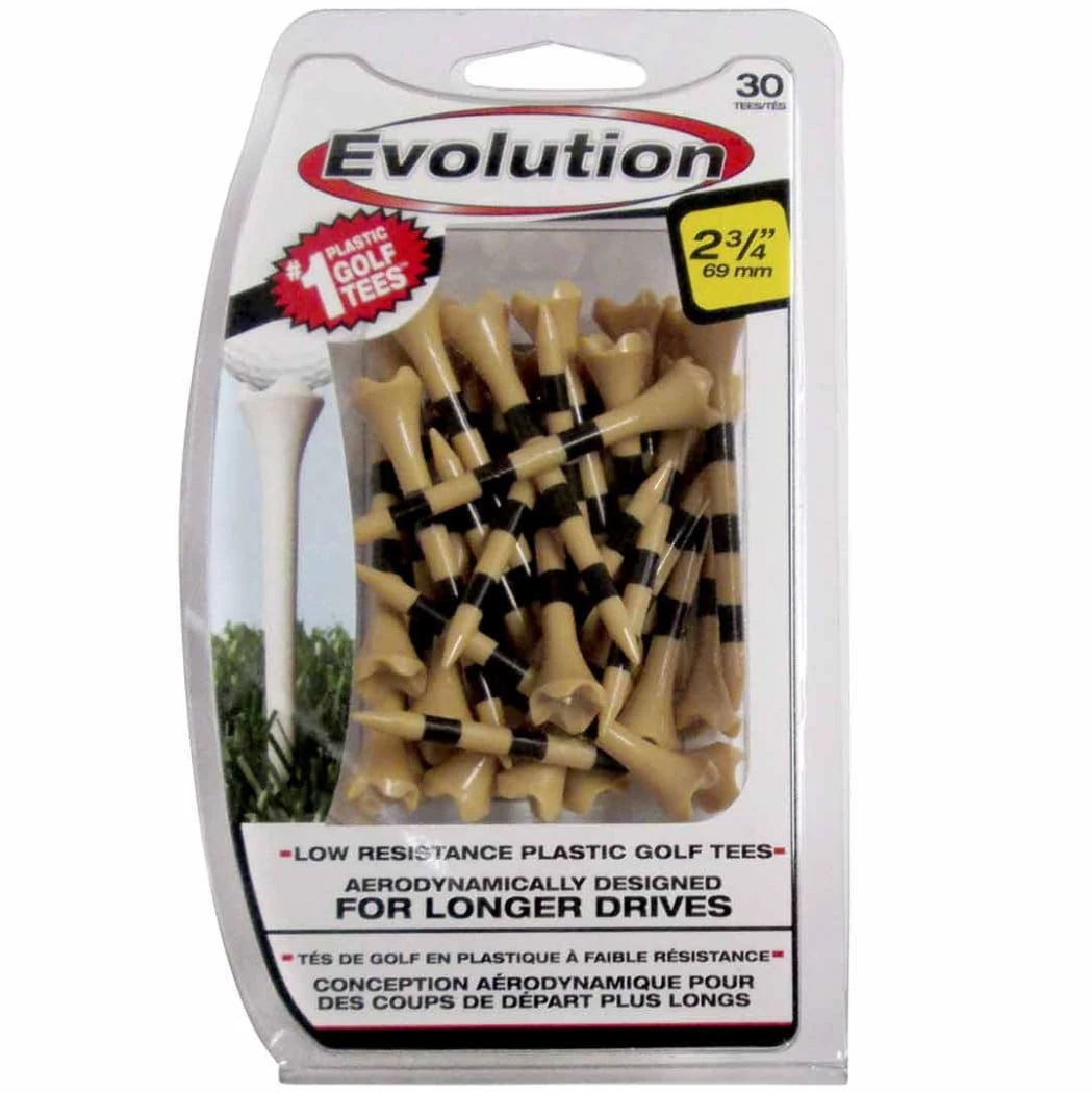 Pride Golf Tees Pride Evolution Striped Plastic 2-3/4" Golf Tees - 30 Pack 7 Pride Golf Tees Pride Evolution Striped Plastic 2-3/4" Golf Tees - 30 Pack - Image 5