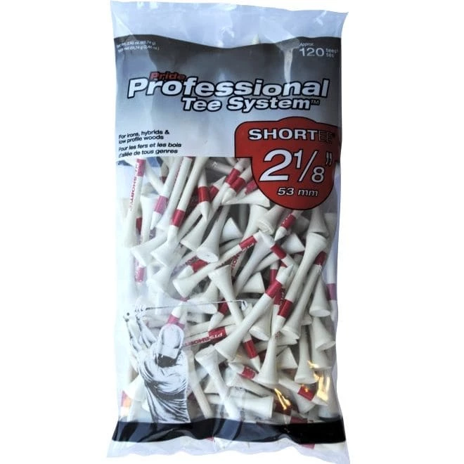 Pride Golf Tees Pride PTS Wood Golf Tees - Resealable Bag 3 Pride Golf Tees Pride PTS Wood Golf Tees - Resealable Bag