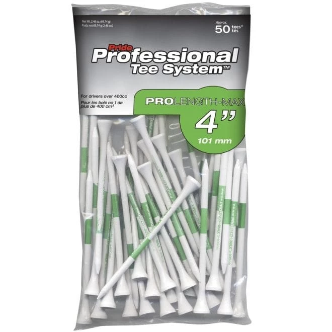 Pride Golf Tees Pride PTS Wood Golf Tees - Resealable Bag 6 Pride Golf Tees Pride PTS Wood Golf Tees - Resealable Bag - Image 4