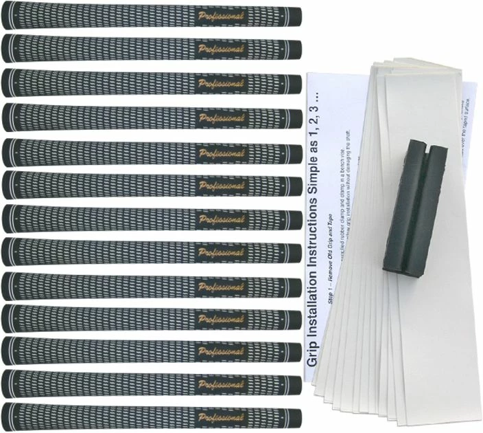 Rexton Golf PRO Black/White Velvet Junior 13 Pc Grip Kit 3 Rexton Golf PRO Black/White Velvet Junior 13 Pc Grip Kit