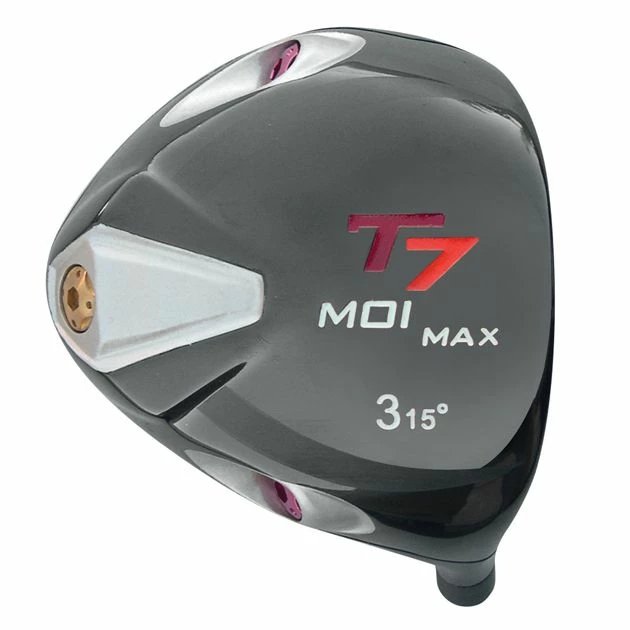 T7 Max MOI Triangular Black Fairway Wood Head 3 T7 Max MOI Triangular Black Fairway Wood Head