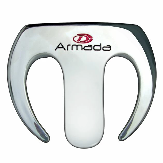 Armada Mallet Putter Head - Black/White 7 Armada Mallet Putter Head - Black/White - Image 5