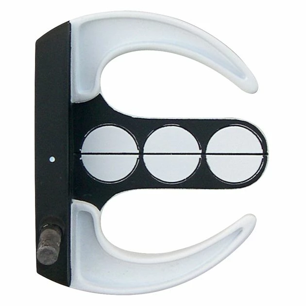 Armada Mallet Putter Head - Black/White 5 Armada Mallet Putter Head - Black/White - Image 3