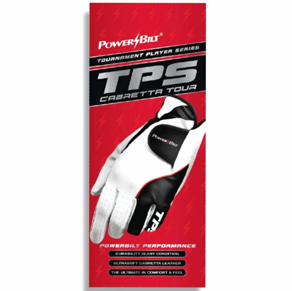 PowerBilt Golf Powerbilt TPS Cabretta Golf Glove, Right Hand Player 5 PowerBilt Golf Powerbilt TPS Cabretta Golf Glove, Right Hand Player - Image 3