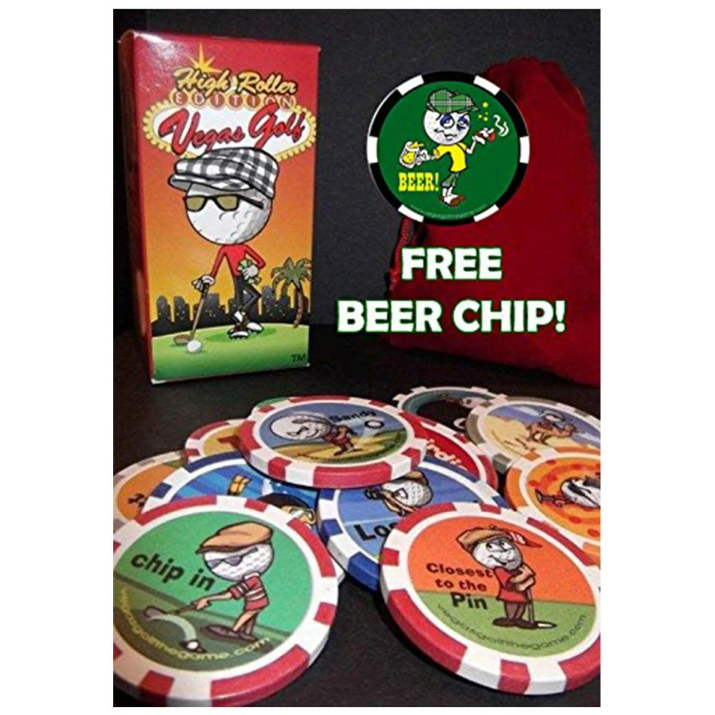 Vegas Golf High Roller Edition With 15-chips! - With Free Beer Chip 3 Vegas Golf High Roller Edition With 15-chips! - With Free Beer Chip