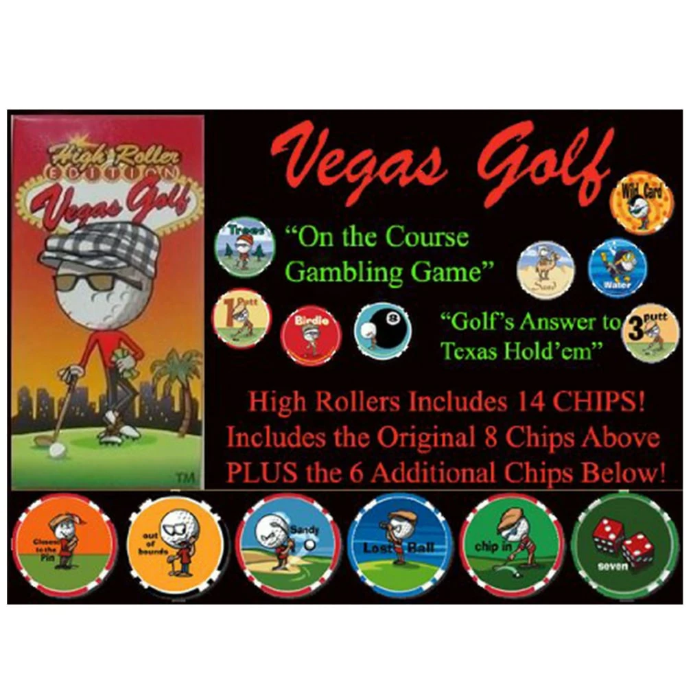 Vegas Golf High Roller Edition With 15-chips! - With Free Beer Chip 5 Vegas Golf High Roller Edition With 15-chips! - With Free Beer Chip - Image 3