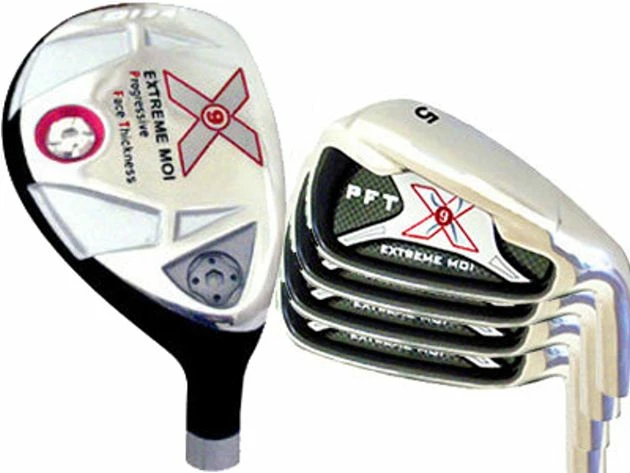 X9 Extreme MOI Hybrid / Iron Combo Set (8 Heads) 3 X9 Extreme MOI Hybrid / Iron Combo Set (8 Heads)
