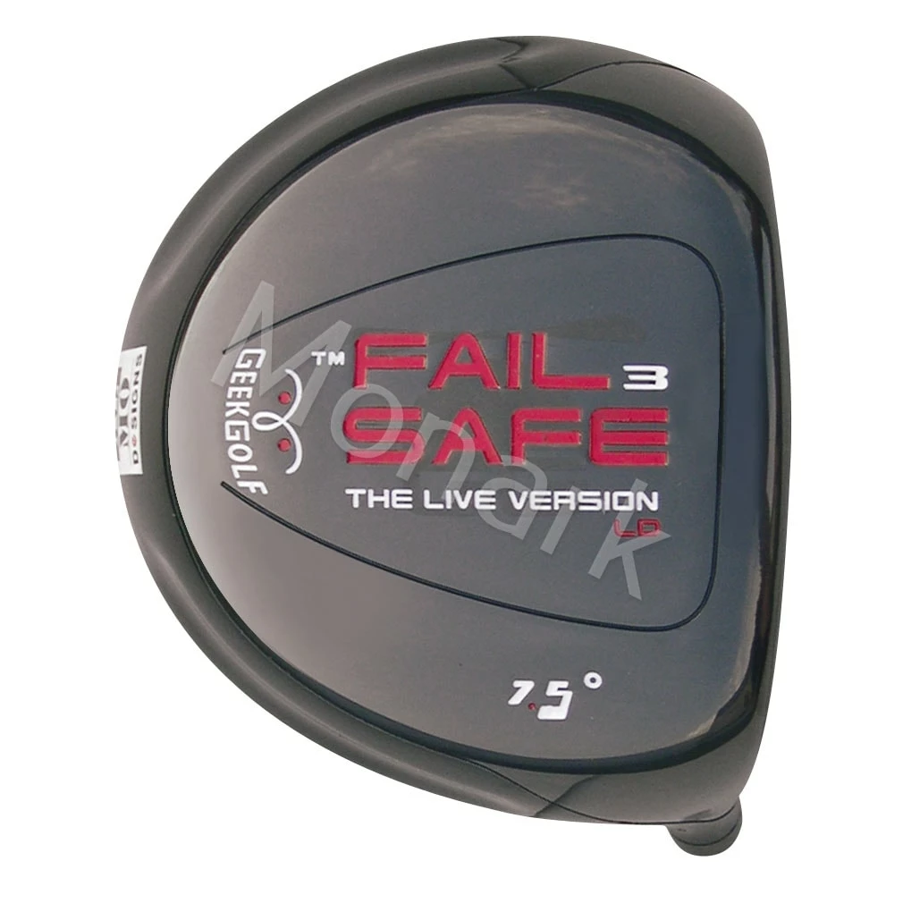 Geek Golf Fail-Safe-3 Titanium Driver Head 3 Geek Golf Fail-Safe-3 Titanium Driver Head