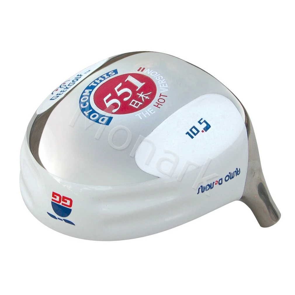 Geek Golf Dot-Com-This 551 Japan Hot Version Titanium Driver Head - White 4 Geek Golf Dot-Com-This 551 Japan Hot Version Titanium Driver Head - White - Image 2