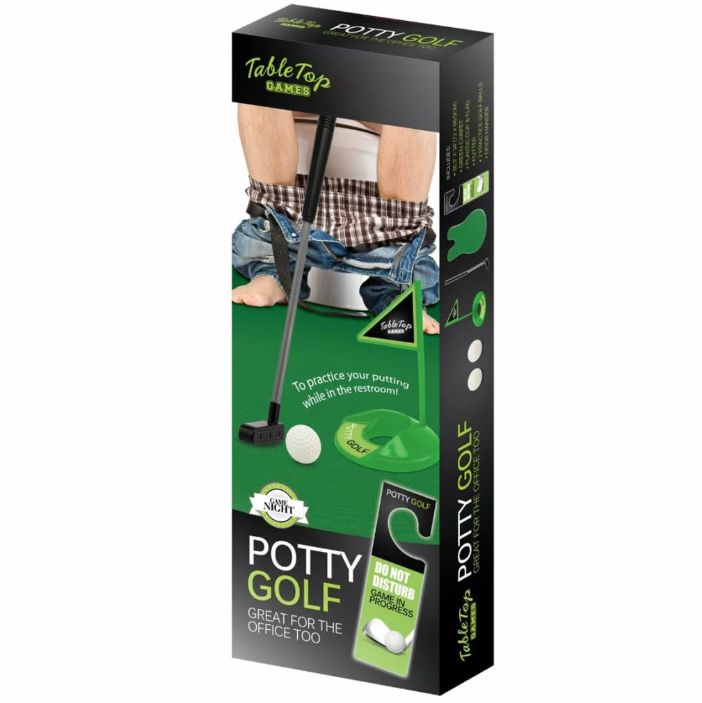 Table Games Potty Golfing - The Golfer's Gag Gift 3 Table Games Potty Golfing - The Golfer's Gag Gift