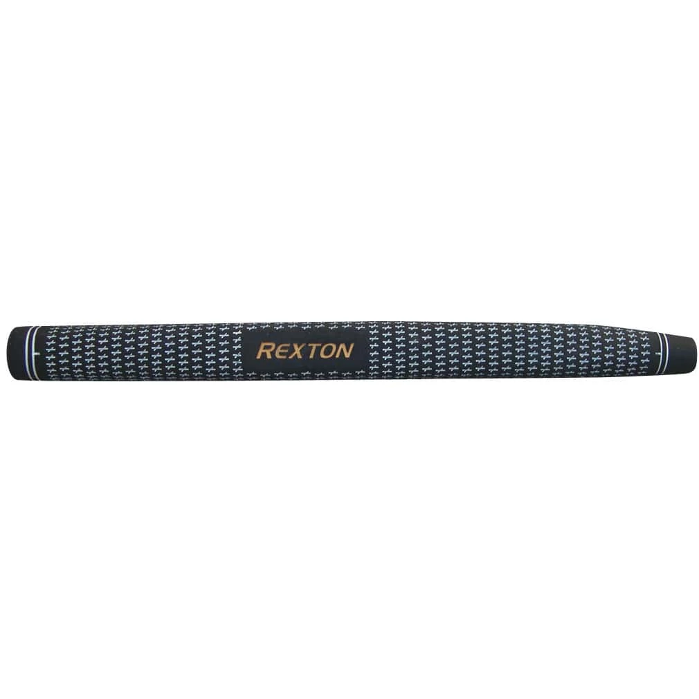 Rexton Golf Rexton Velvet Black/White Pistol Putter Grip 3 Rexton Golf Rexton Velvet Black/White Pistol Putter Grip