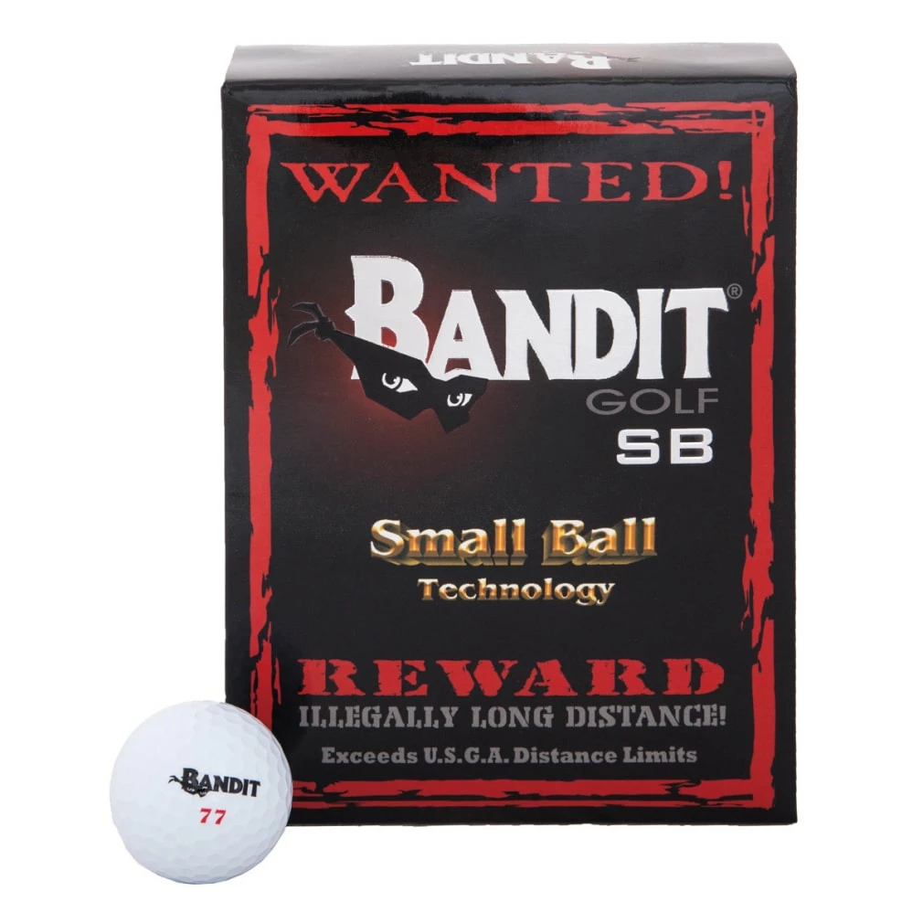Bandit SB (Small Ball Technology) Golf Balls - Dozen 3 Bandit SB (Small Ball Technology) Golf Balls - Dozen