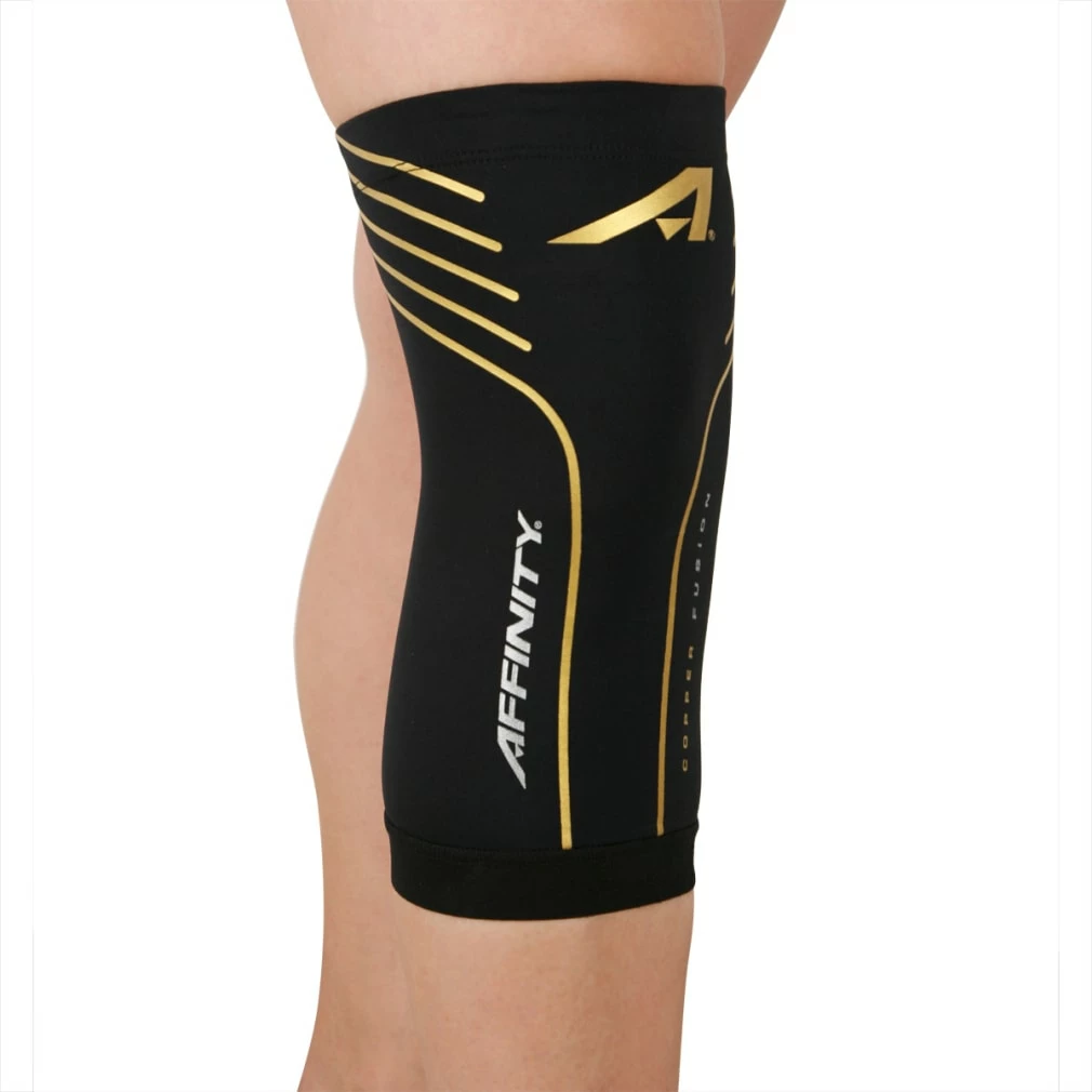 Affinity Copper Fusion Compression Knee Sleeve 4 Affinity Copper Fusion Compression Knee Sleeve - Image 2