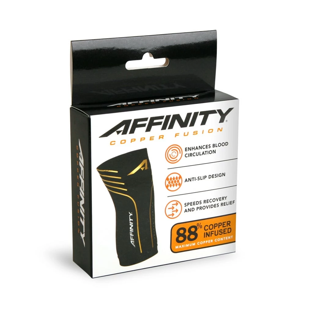 Affinity Copper Fusion Compression Knee Sleeve 5 Affinity Copper Fusion Compression Knee Sleeve - Image 3
