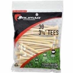Orlimar 3-1/4 Inch Natural Golf Tees